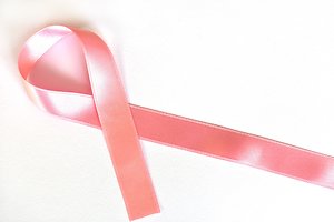 Home. pink ribbon